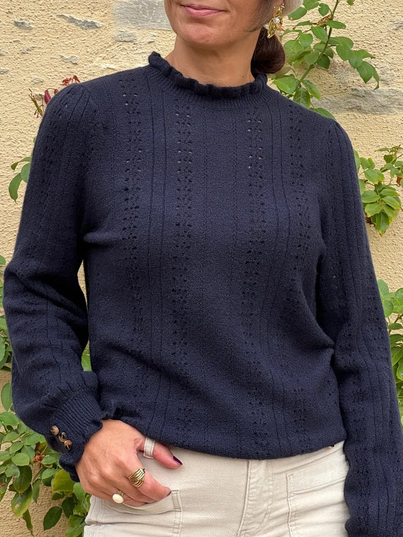 Pull marine col rond MAXIME La Petite Étoile