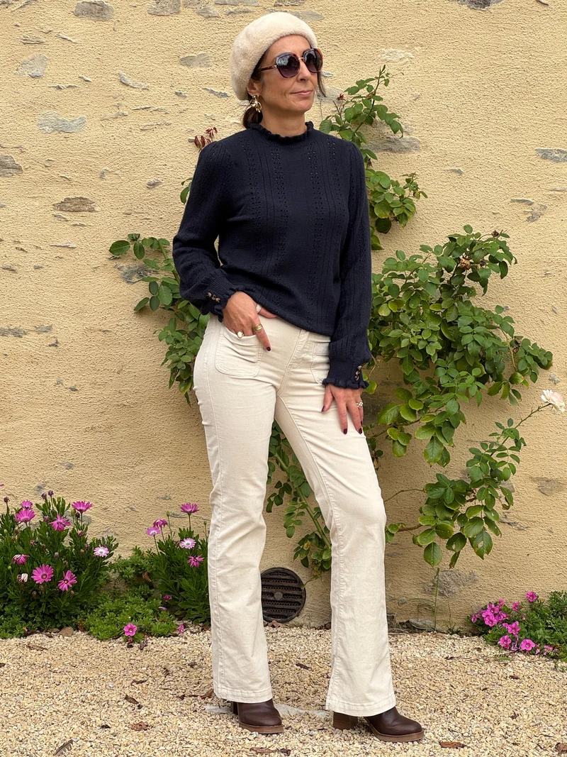 Pull marine col rond MAXIME La Petite Étoile