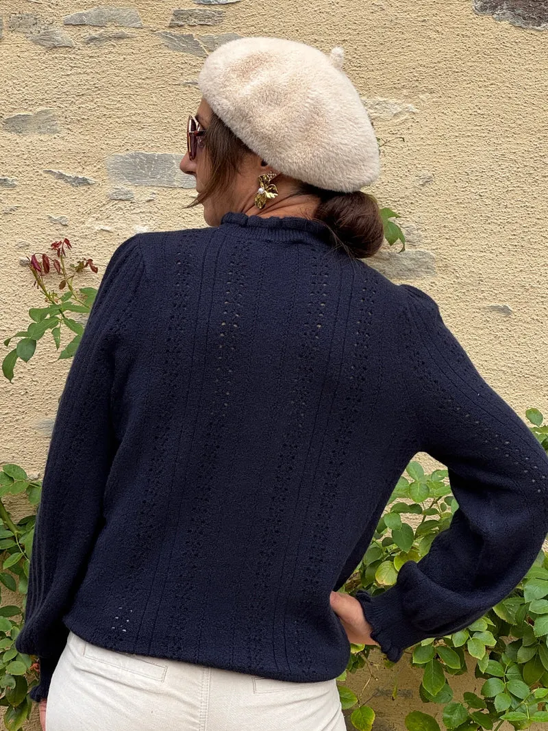 Pull marine col rond MAXIME La Petite Étoile
