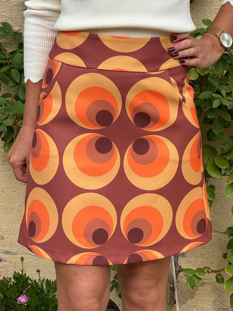 Jupe SEVENTIES N°192 Hippocampe