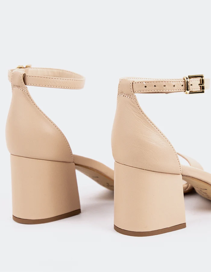 Karissa Nude Leather