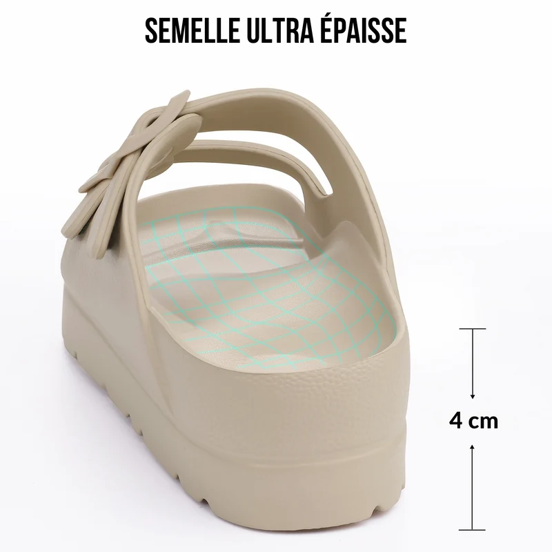 Naxos – Sandales EVA Double Boucle