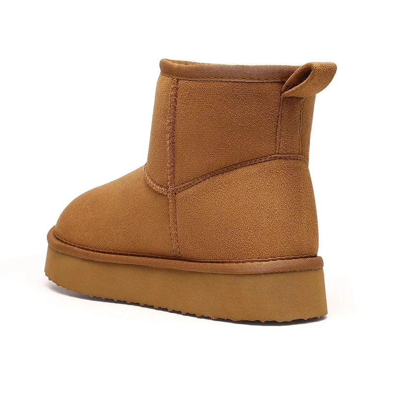 Nora – Bottes Fourrées Plateforme