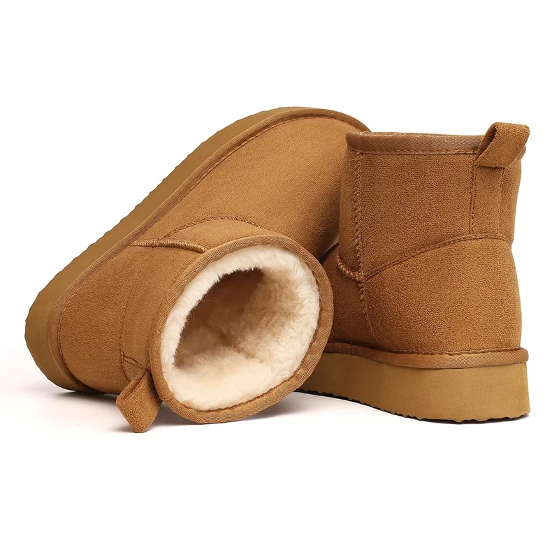 Nora – Bottes Fourrées Plateforme