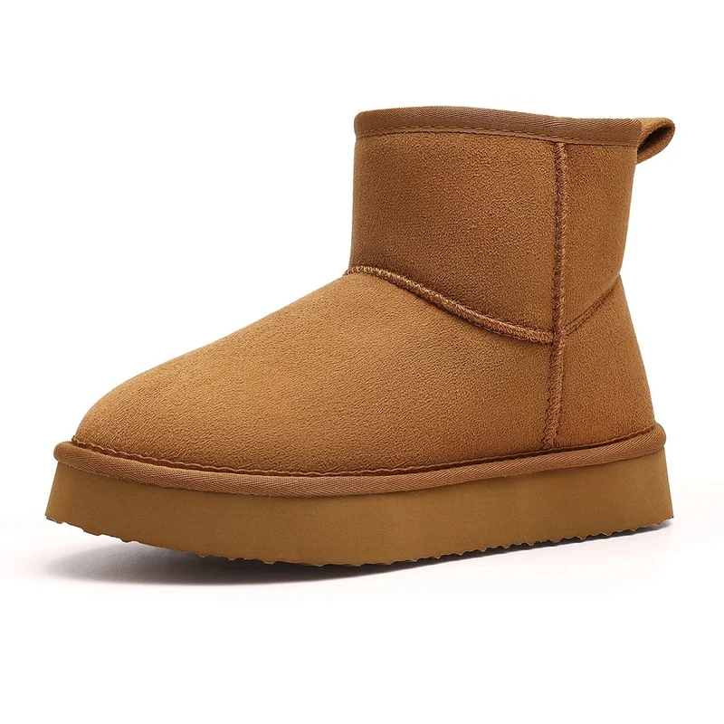 Nora – Bottes Fourrées Plateforme