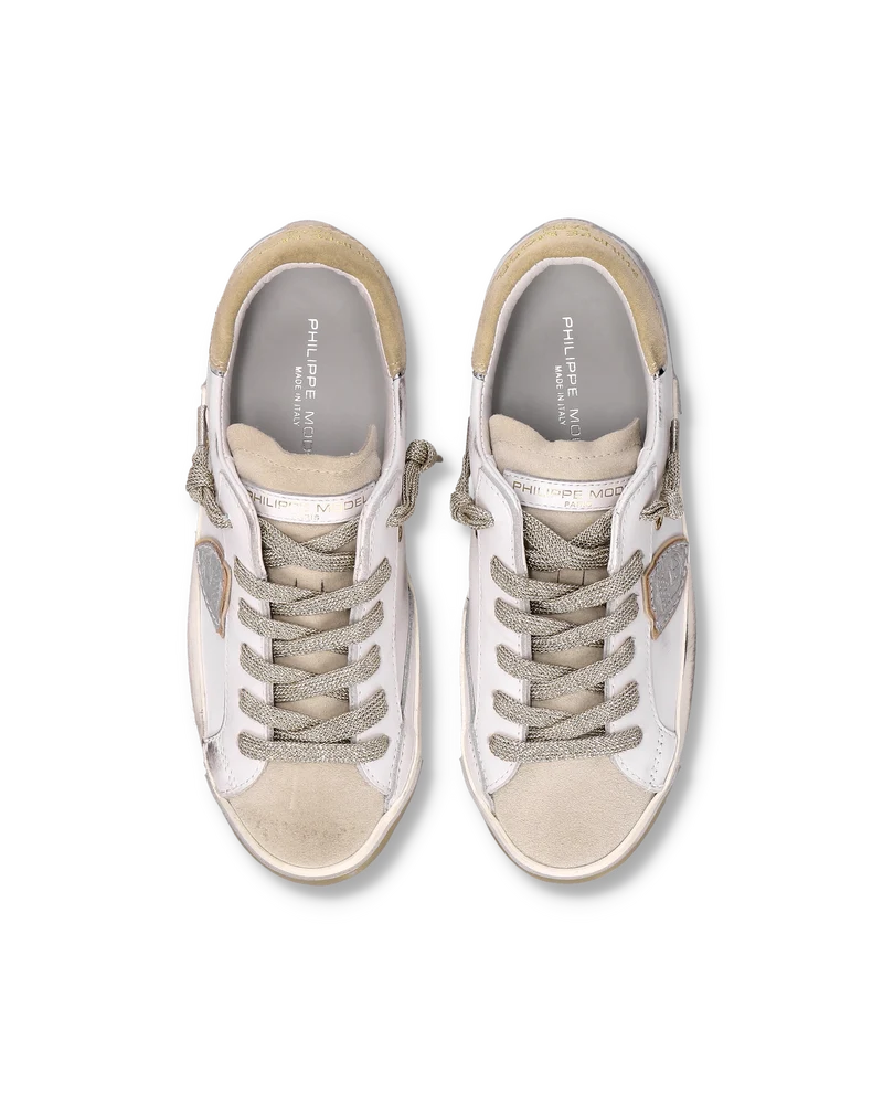 Sneakers Prsx Tennis Women, White Sand