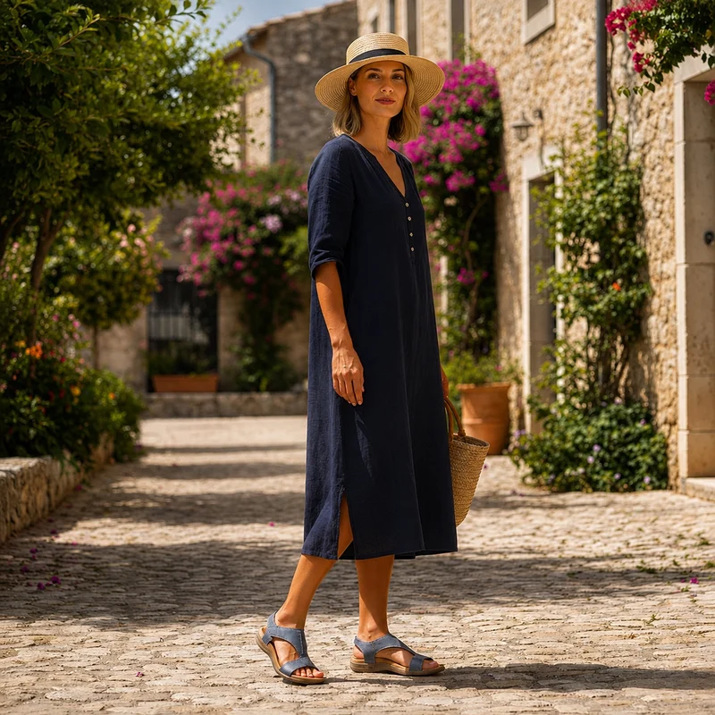 Modern Women's Sandal with Flexible Sole