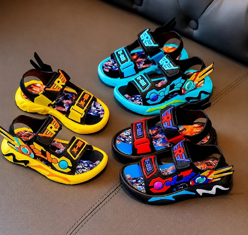 Boys' Sandals with Modern and Durable Hero Design