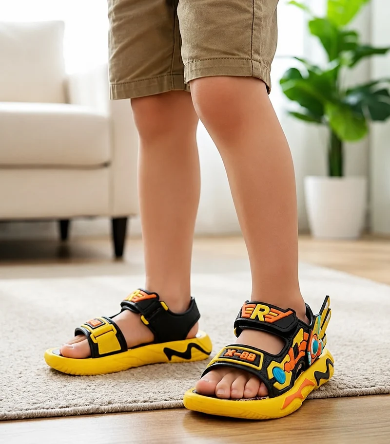 Boys' Sandals with Modern and Durable Hero Design