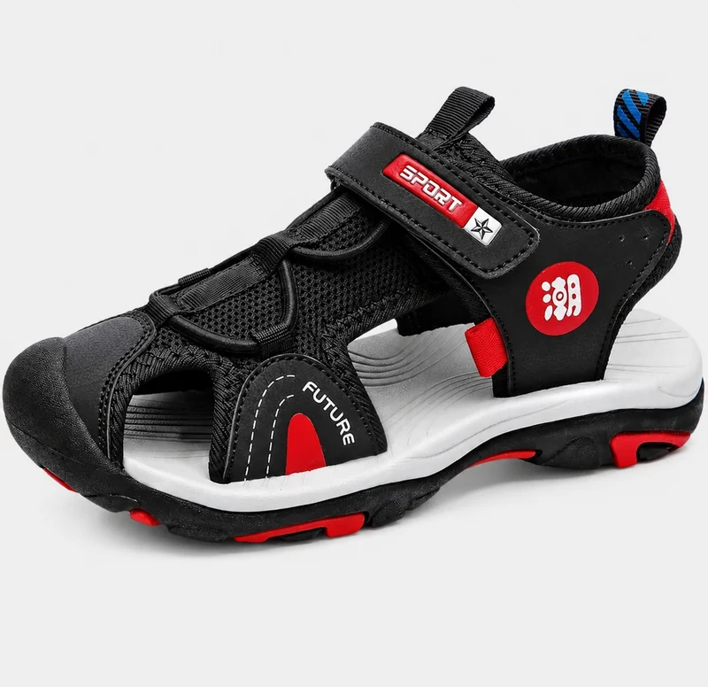 Comfortable and Modern Children's Sandals with Velcro Closure