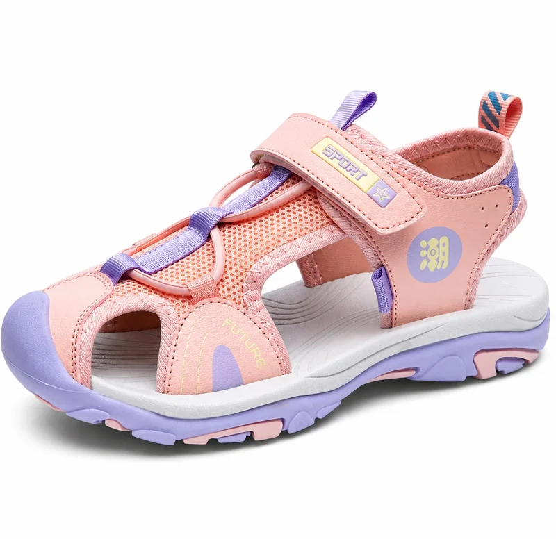 Comfortable and Modern Children's Sandals with Velcro Closure