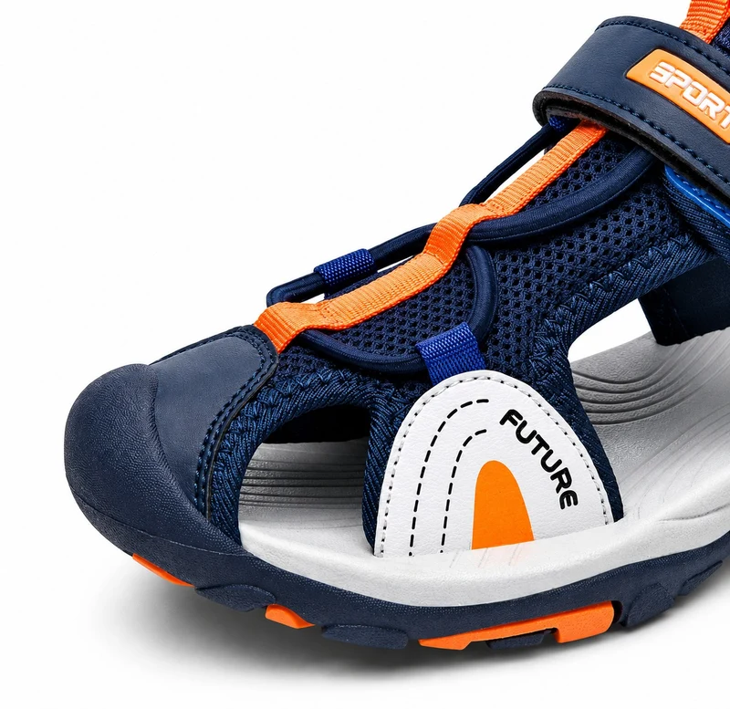 Comfortable and Modern Children's Sandals with Velcro Closure