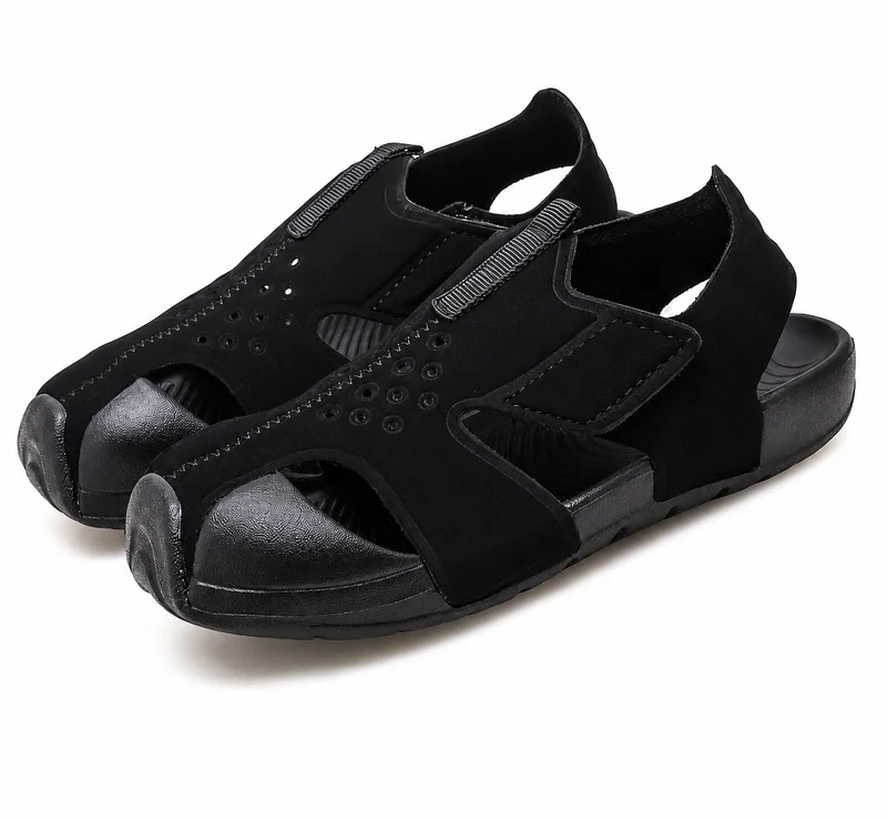 Stylish Children's Sandals with Two-Tone Design