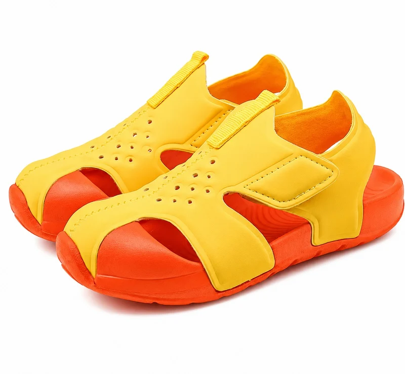 Stylish Children's Sandals with Two-Tone Design