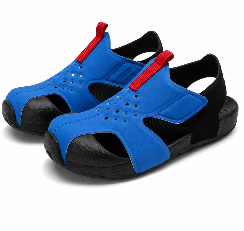 Stylish Children's Sandals with Two-Tone Design
