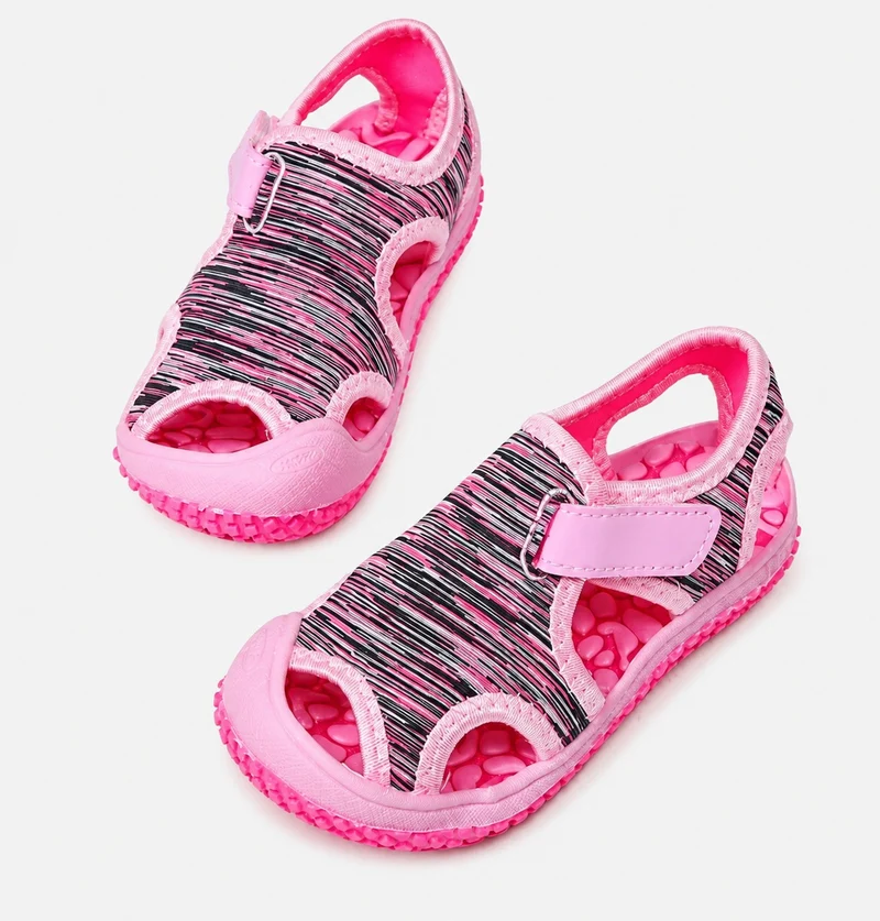 Colorful Children's Sandals with Velcro Closure and Optimal Comfort