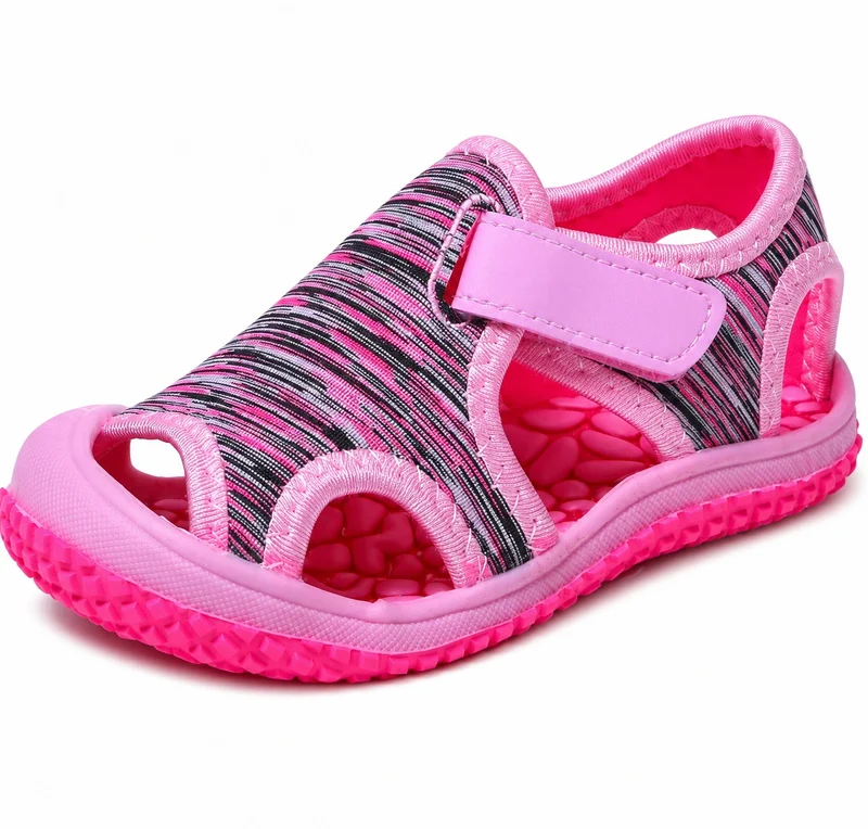Colorful Children's Sandals with Velcro Closure and Optimal Comfort