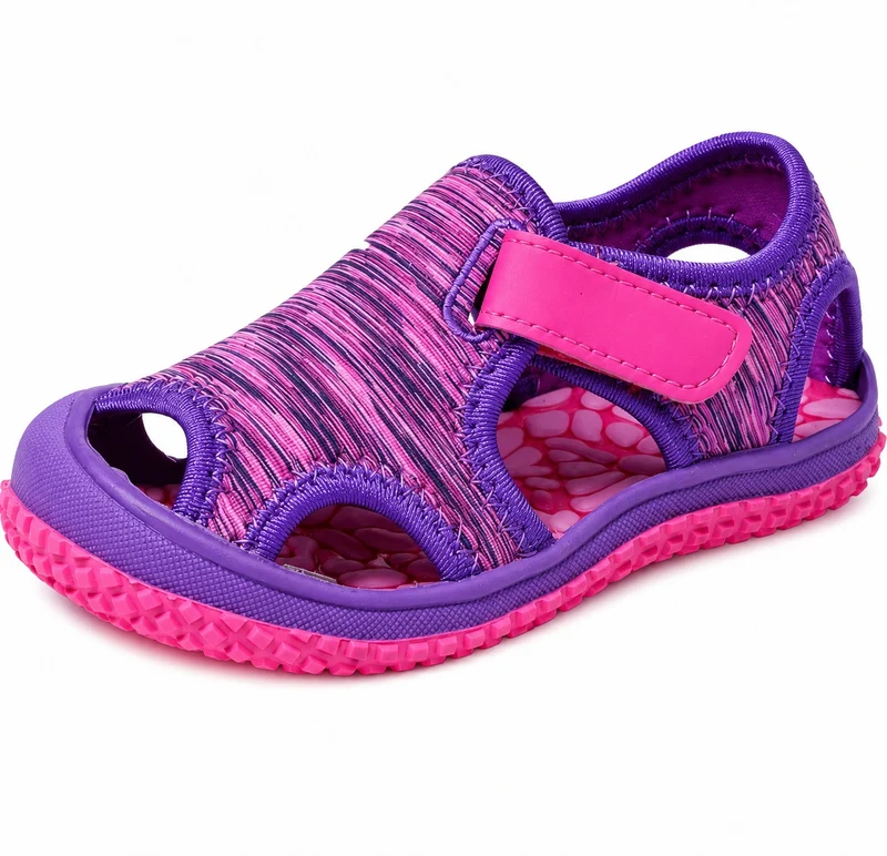 Colorful Children's Sandals with Velcro Closure and Optimal Comfort