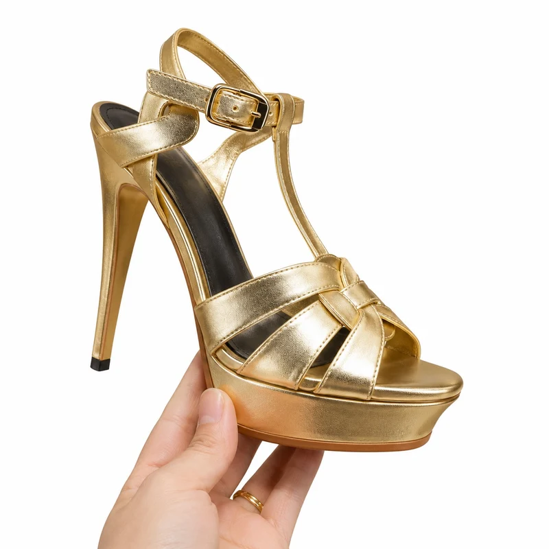 High Heel Sandals with Strap