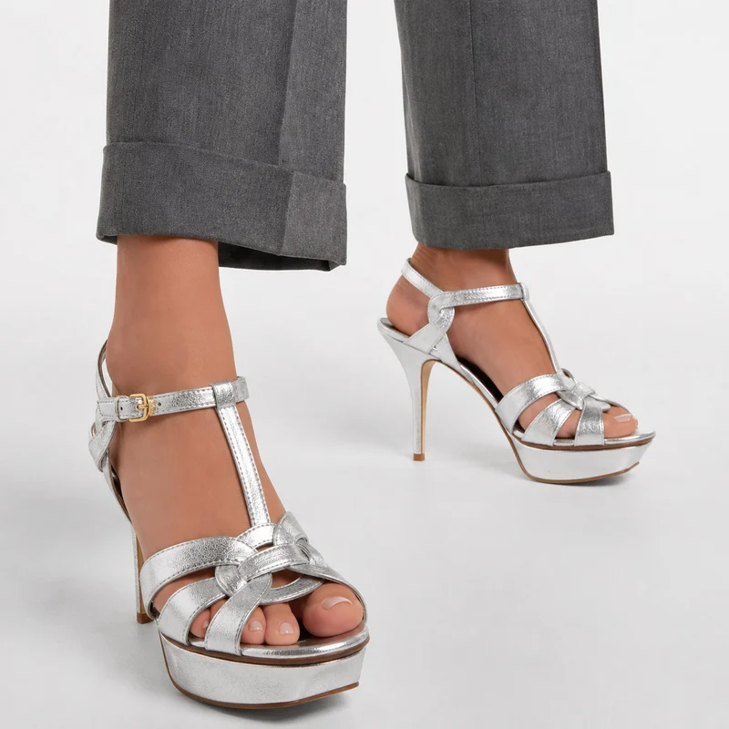 High Heel Sandals with Strap
