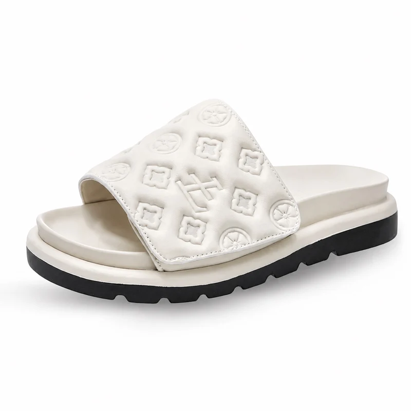Comfortable Patterned Luxury Velvet Sandals