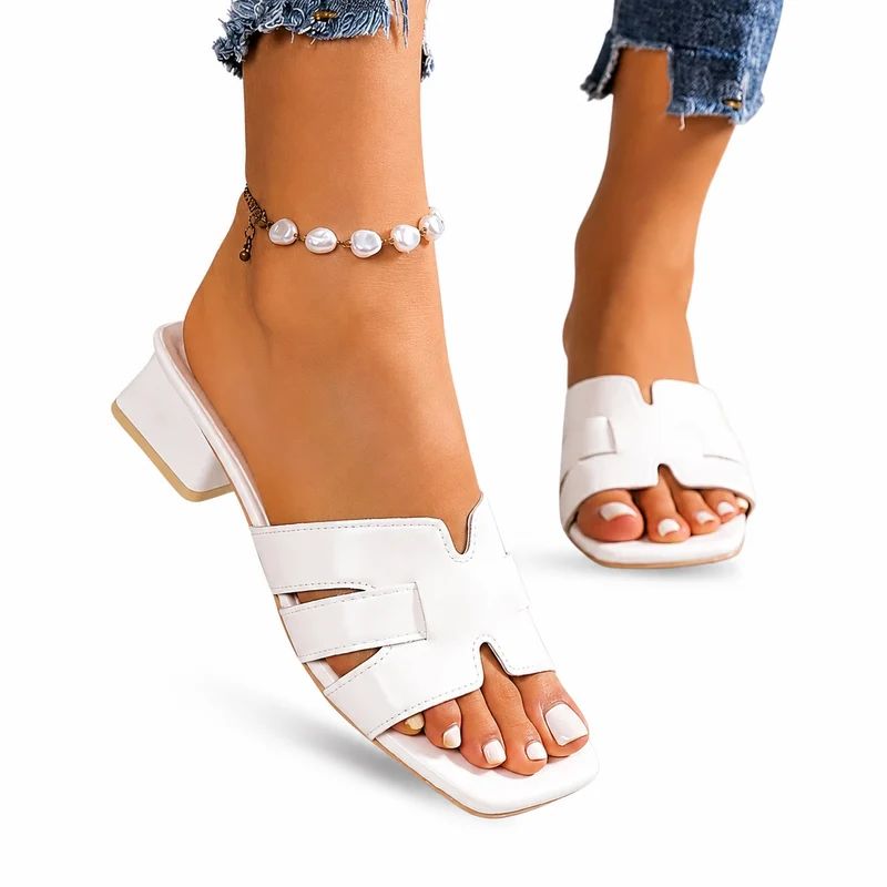 Oasis Square Heel Sandals