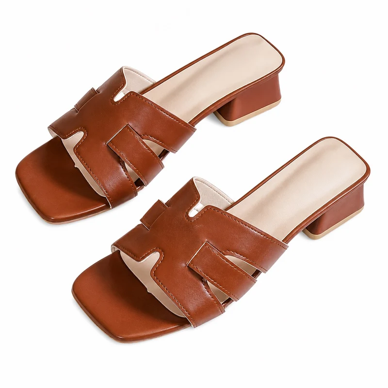 Oasis Square Heel Sandals