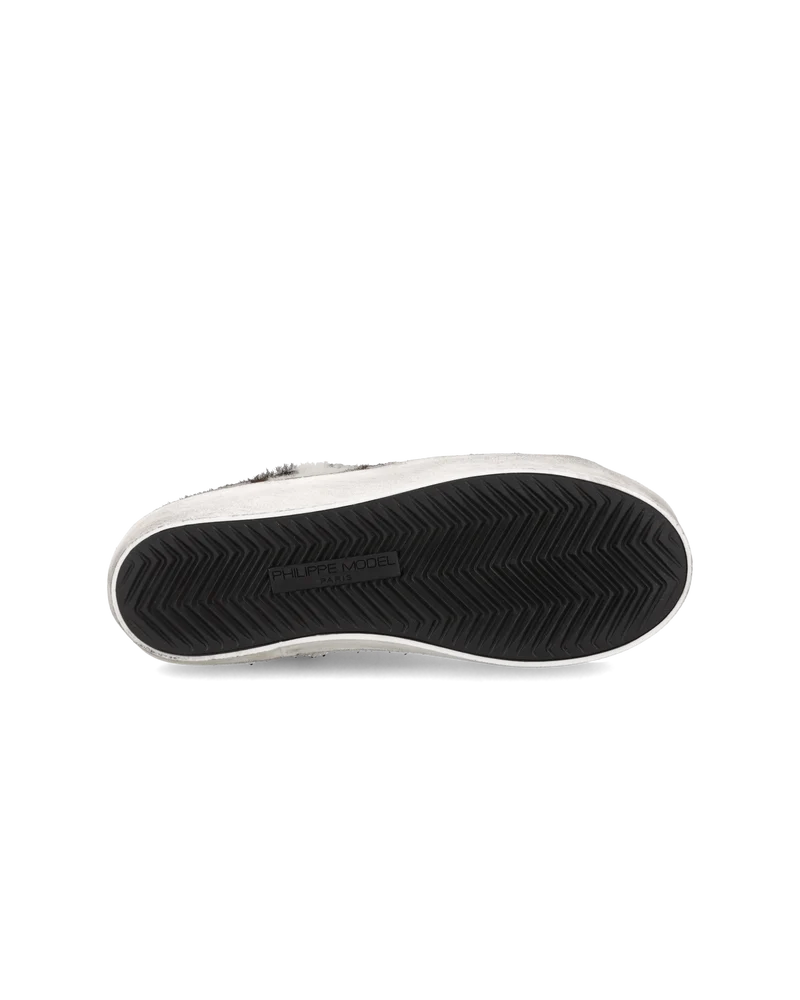Sneaker Prsx Kids, Animal-Print White Brown