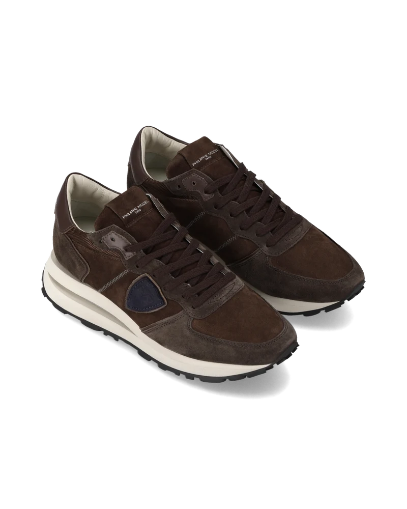 Sneakers Tropez Haute Men, Brown