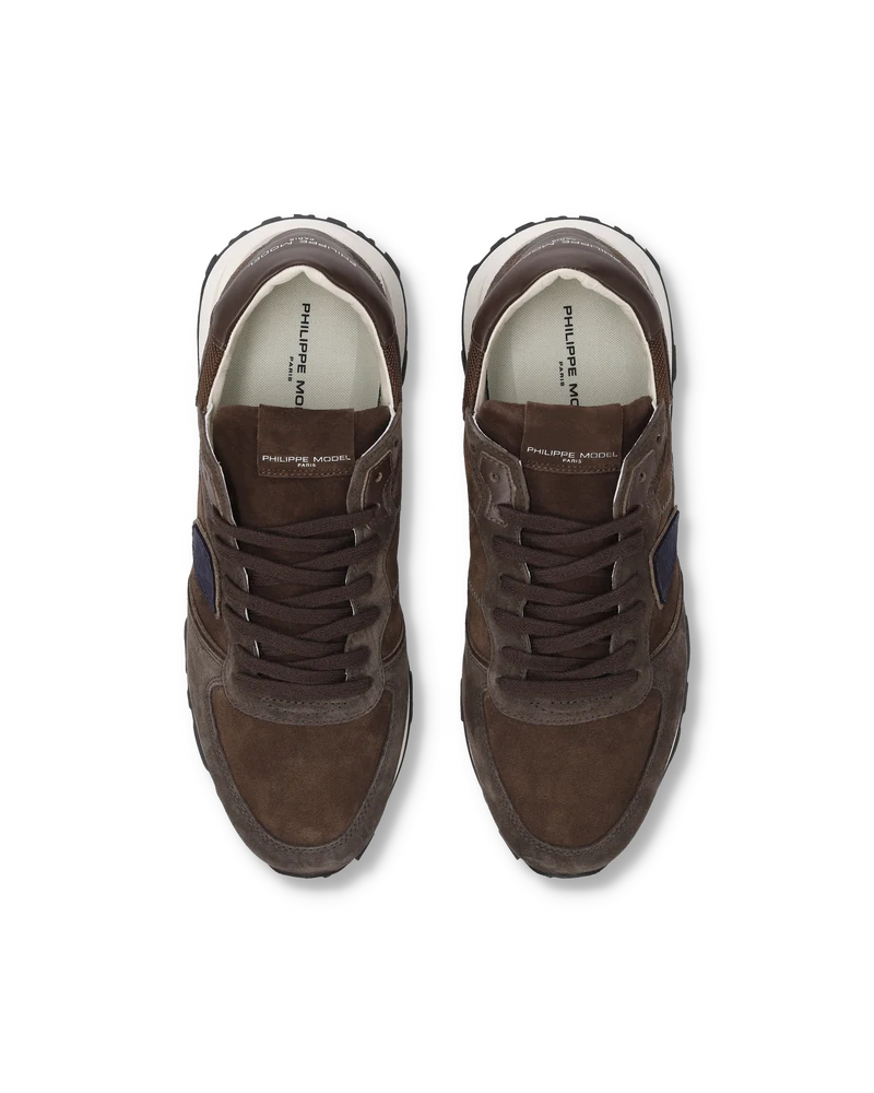 Sneakers Tropez Haute Men, Brown