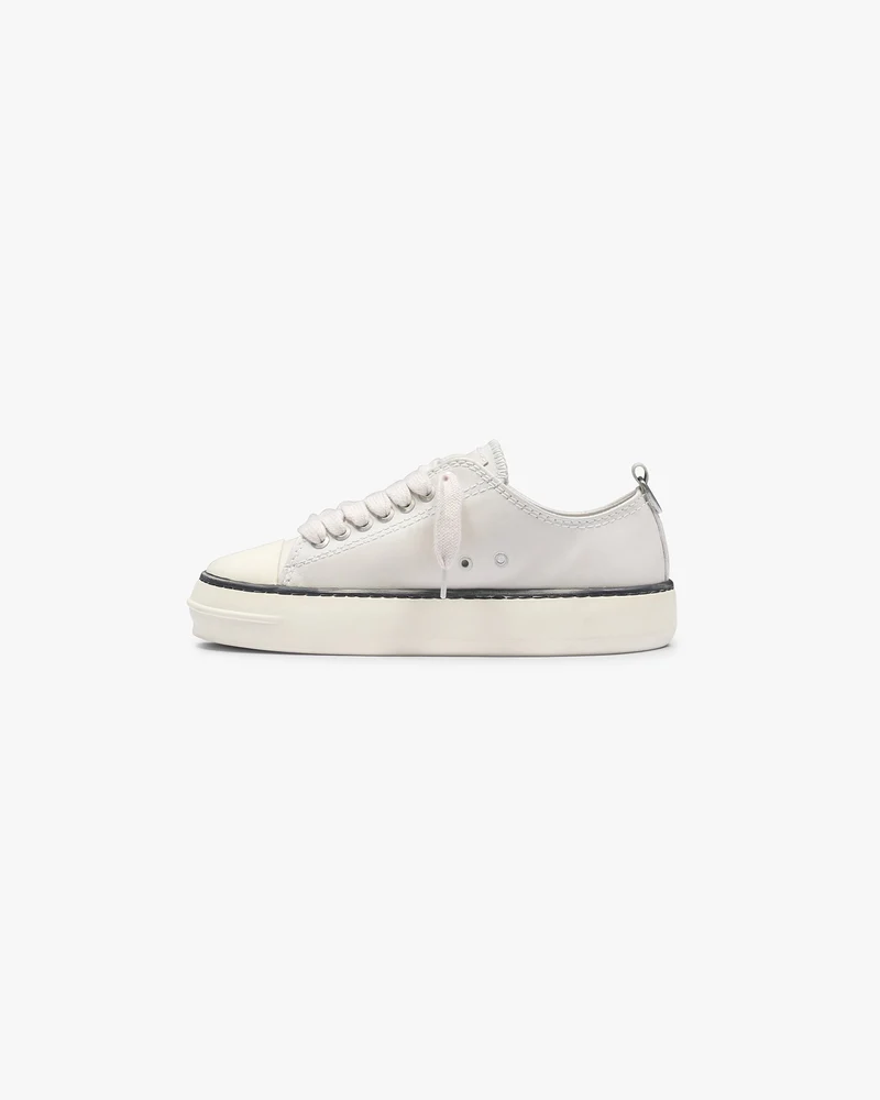 Rep-Cap Leather - Flat White