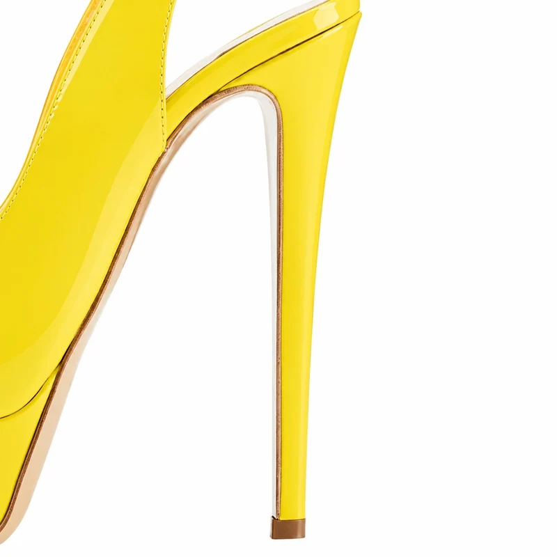 Women's Platform Sandals with Stiletto Heels - Glamorous Design