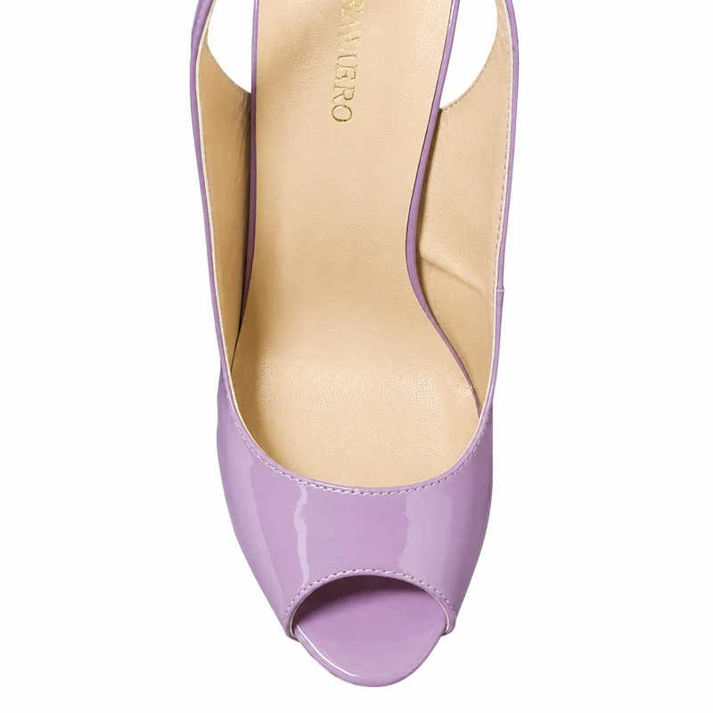 Women's Platform Sandals with Stiletto Heels - Glamorous Design