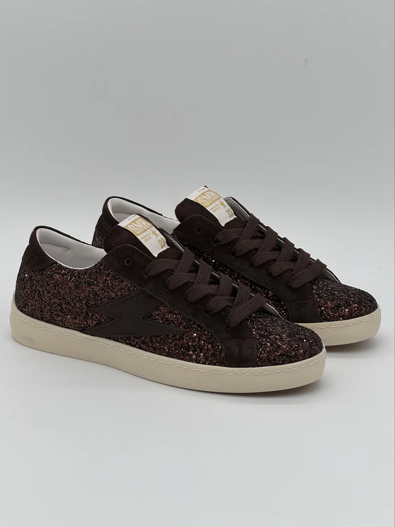 Basket chocolat paillettes MAYA E179 A Semerdjian