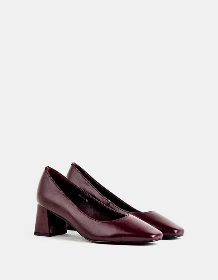 Sephina Burgundy Leather