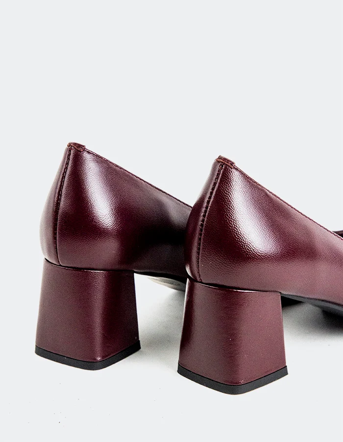 Sephina Burgundy Leather