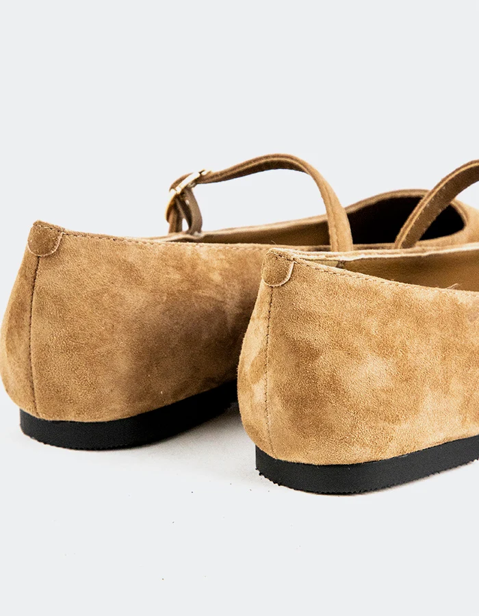 Phylia Taupe Suede