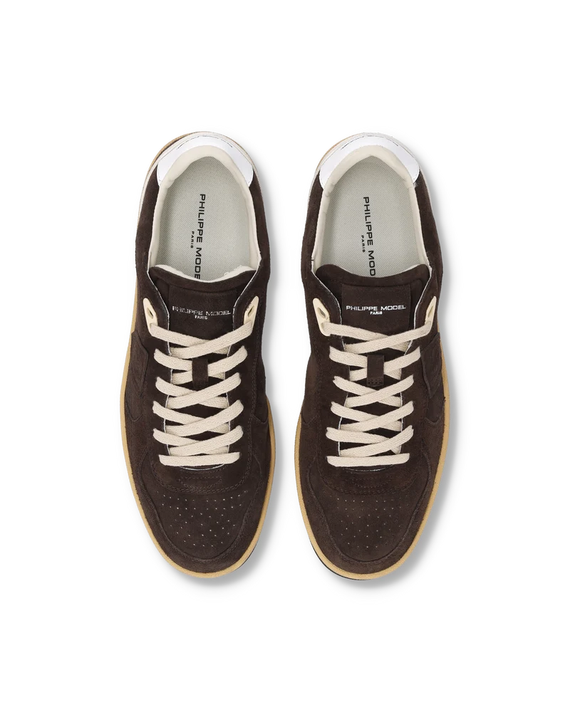 Sneakers Pgal Men, Brown White