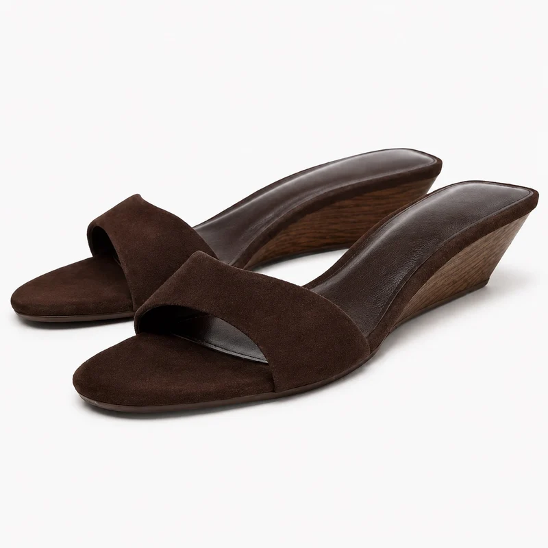 Open Toe Wedge Sandals
