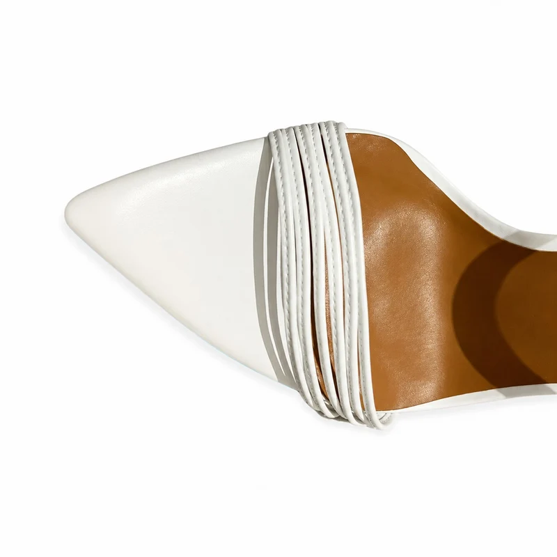 Pointed Toe Sandals with Thin Straps and Open Toe