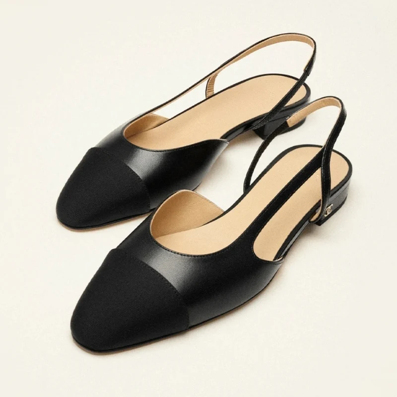 Summer Sandals with Mini Square Heel
