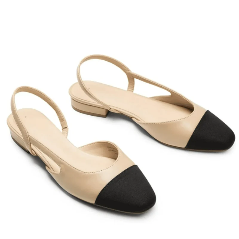 Summer Sandals with Mini Square Heel