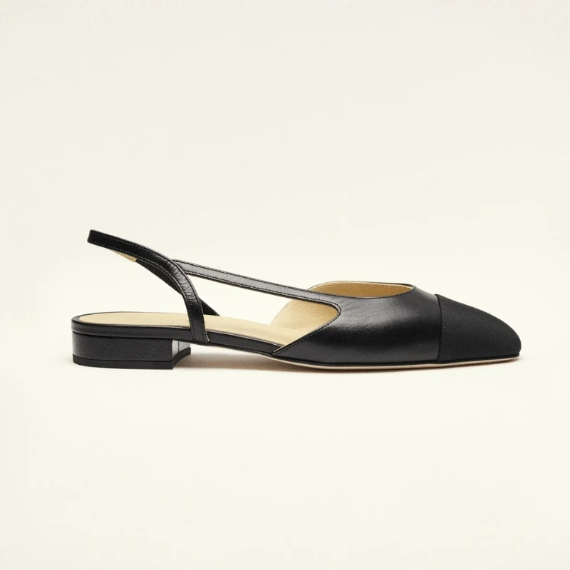 Summer Sandals with Mini Square Heel