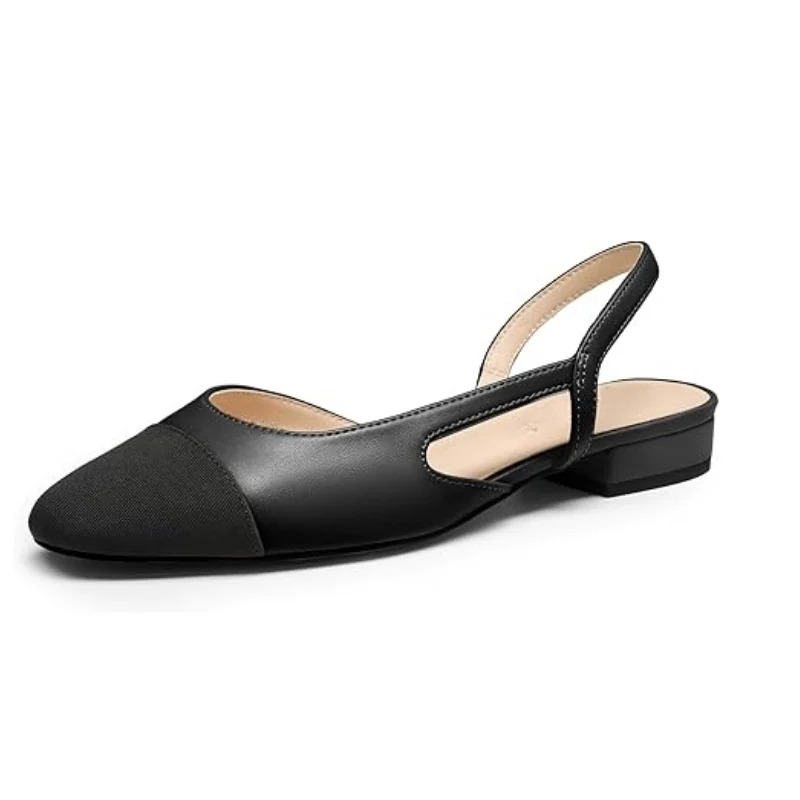 Summer Sandals with Mini Square Heel