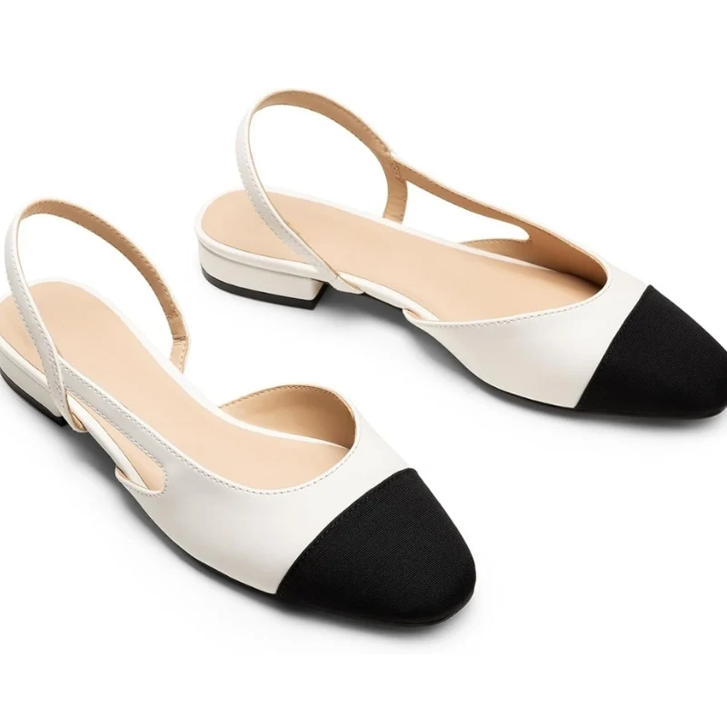 Summer Sandals with Mini Square Heel