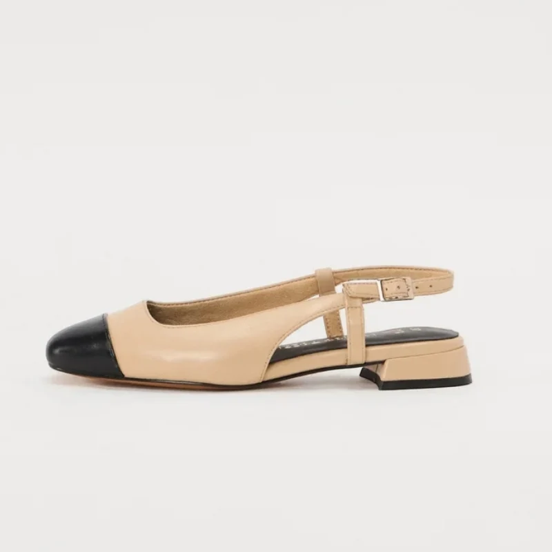 Summer Sandals with Mini Square Heel