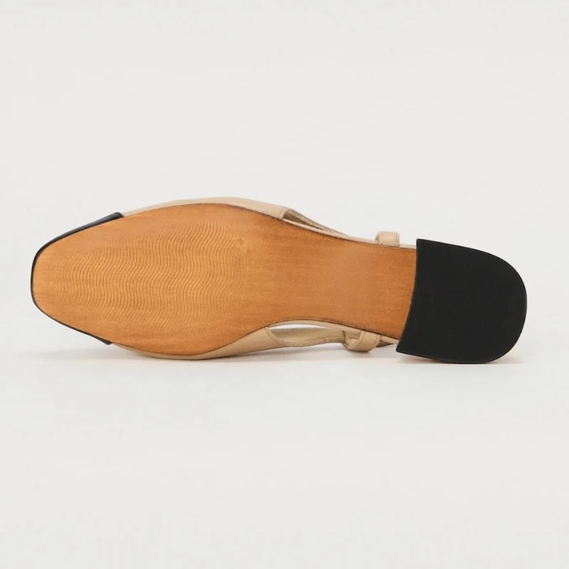 Summer Sandals with Mini Square Heel