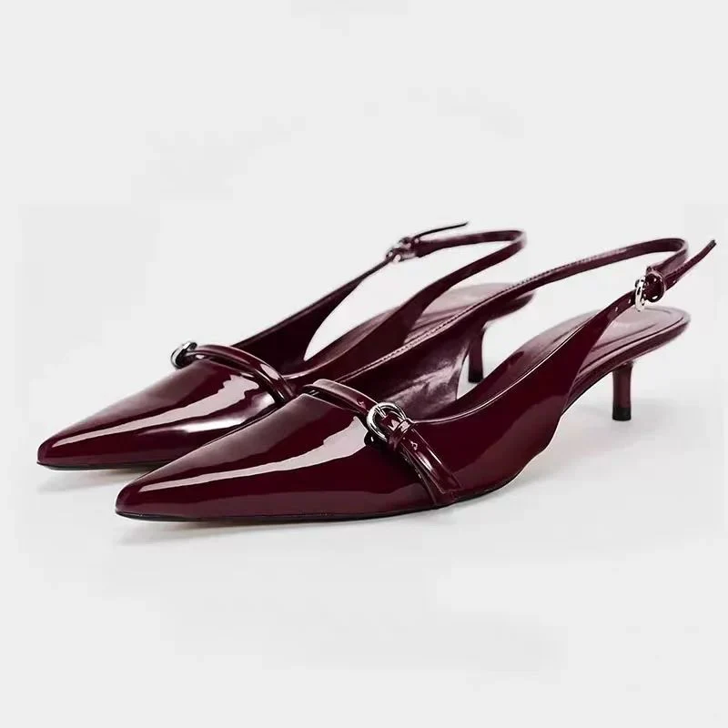 Low Heel Pumps Sandals