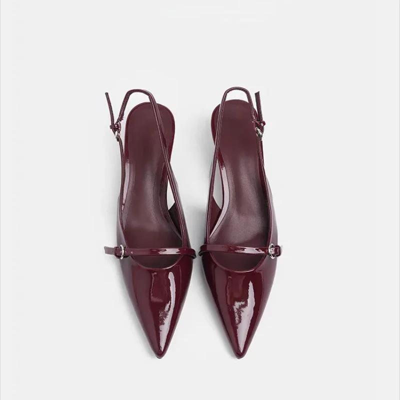 Low Heel Pumps Sandals