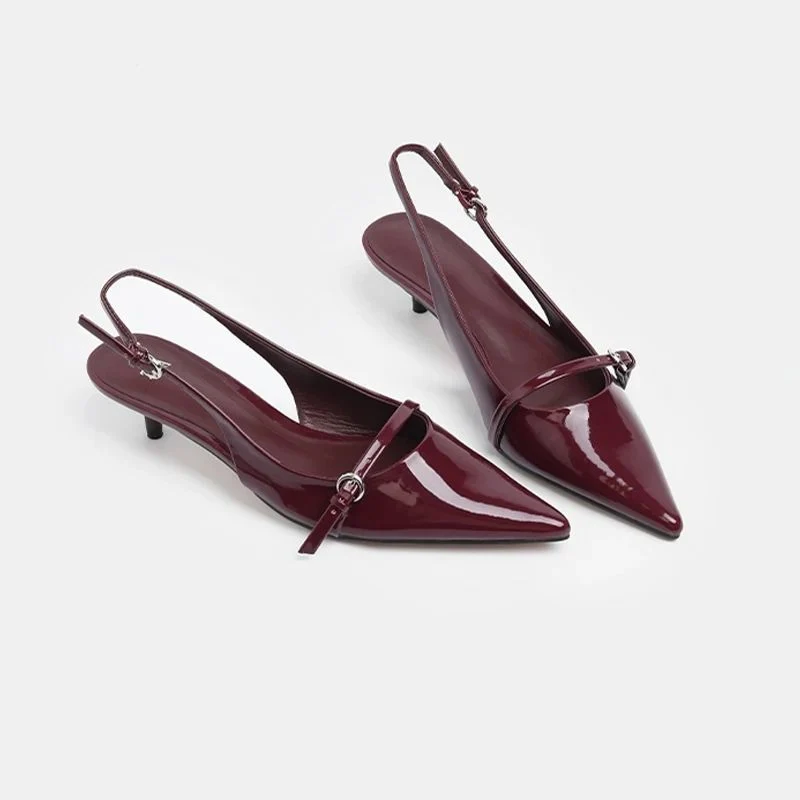 Low Heel Pumps Sandals